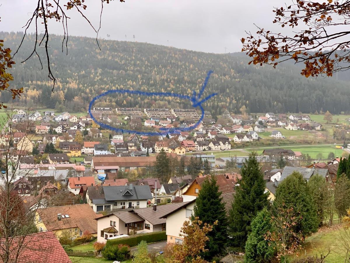 Appartement Mit Herrlicher Aussicht Uebers Murgtal 바이에르스브론 외부 사진